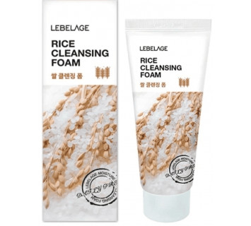 Пенка для умывания LEBELAGE с экстрактом риса, RICE CLEANSING FOAM, 100мл. Марка