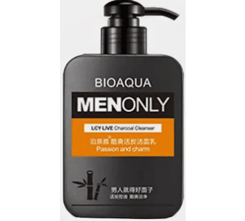 Пенка для лица мужская Bioaqua Menonly Lcy 168гр.