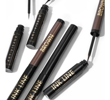 Подводка для глаз жидкая Art-Visage INK LINE с аппликатором 3 мл.
