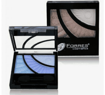 Тени для век Farres 1009 3-х цветные перламутровые 7,5г