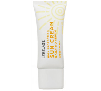 Крем для лица солнцезащитный Lebelage Себорегулирующий SPF50+ 30мл