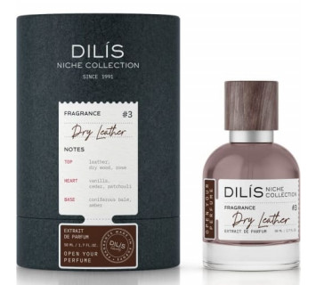 Духи мужские Dilis Niche Collection Dry Leather №3 50мл.