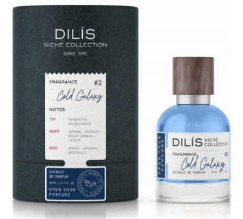 Духи мужские Dilis Niche Collection Cold Galaxy №2 50мл.
