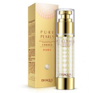 Эмульсия для лица Bioaqua Pure Pearls увлажняющая с эссенцией жемчуга 60гр.
