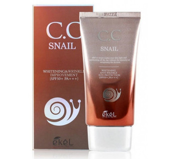 СС крем Ekel Snail с экстрактом слизи улитки SPF 50 50мл.