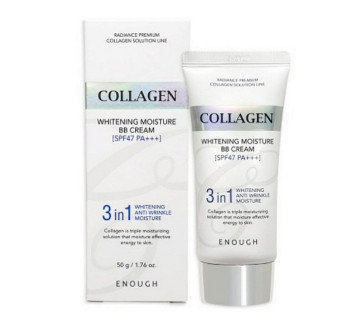 BB крем для лица Enough Collagen Whitening SPF47 3в1 50гр.