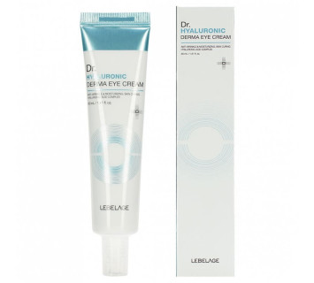 Крем для кожи вокруг глаз Lebelage Dr. Hyaluronic Derma Eye cream с гиалуроновой кислотой 40мл.