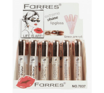 Блеск для губ Farres Extreme Shine lip topper 7037 13мл.
