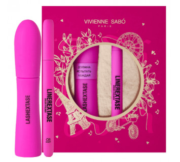 Подарочный набор Vivienne Sabo: тушь Lashextase + подводка Linerextase 01