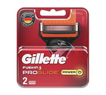 Кассеты Gillette Fusion Proglide Power 2шт.