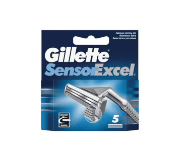 Кассеты Gillette Sensor Excel 5шт.