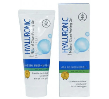 Гель-скатка для лица Med.B Natural Clean Peeling Gel Hyaluronic Acid 100мл.