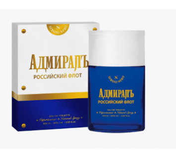 Туалетная вода муж. Адмирал Российский флот 100мл.