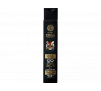 Шампунь-энергетик для волос и тела Natura Siberica Men Ярость тигра 2в1 250мл.