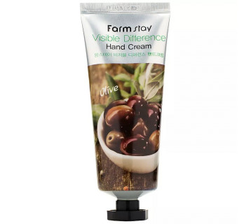 Крем для рук Farmstay с экстрактом оливы Olive Intensive Moisture Hand and Nail Cream 100мл.