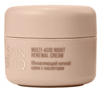 Обновляющий ночной крем Vivienne Sabo Skin Expertiq с кислотами Multi-acid Night Renewal Cream 50мл.