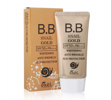 Крем BB Ekel Gold Snail с экстрактом слизи золотой улитки SPF 50, 50мл. Марка