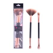 Кисть для макияжа Farres MZ157 набор для макияжа глаз и растушевки хайлайтера (2шт)