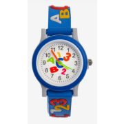 Часы наручные детские «Цифры и буквы», d=3 см, ремешок 20 см
