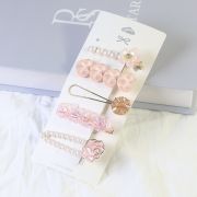 Набор заколок для волос Farres Pretty Girl «Роза» TS00032-1 5шт.