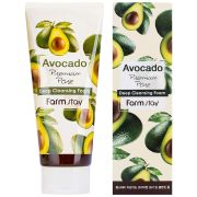 Пенка для умывания Farmstay Avocado Deep Cleansing Foam с экстрактом авокадо 180мл.