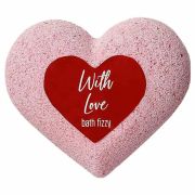 Соль шипучая для ванн «Сердце» With Love 130гр.