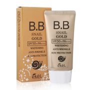 Крем BB Ekel Gold Snail с экстрактом слизи золотой улитки SPF 50, 50мл.