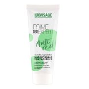 Основа под макияж Luxvisage Prime Expert Anti Red  маскирующая покраснения, т. зеленая, 35гр