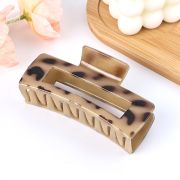 Заколка для волос Farres «Большой прямоугольник», леопардовый принт TS10102-8