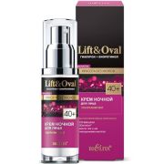 Крем для лица Lift&Oval ночной Ультралифтинг (Гиалурон+Биоретинол) 40+ 50мл.