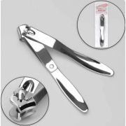 Кусачки-книпсер Queen Fair загнутое лезвие серебро 10см