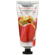 Крем для рук Farmstay с экстрактом клубники Visible Difference Hand Cream Strawberry 100мл.