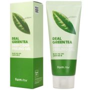 Гель-скатка для лица Farmstay Real Clear Peeling Gel с экстрактом зеленого чая 100мл.
