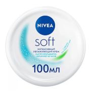 Крем для лица, рук и тела Nivea Soft в банке 200мл.