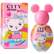 Душистая вода для девочек KLAS City Funny Kitty 30мл.