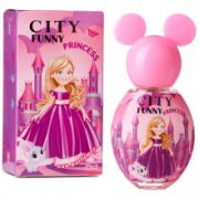 Душистая вода для девочек KLAS City Funny Princess 30мл.