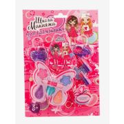 Набор косметики для девочки «Бабочка» тени 4х1 гр+ аппликатор+помада 2 гр+3 заколочки