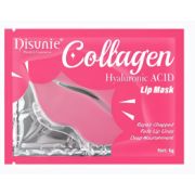 Disunie. Патчи гидрогелевые для губ с гиалуроновой кислотой и коллагеном, Collagen & Hyaluronic Acid Lip Mask, 6 г.
