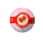 Бомбочка для ванны Кладовая красоты клубника со сливками 120 гр.