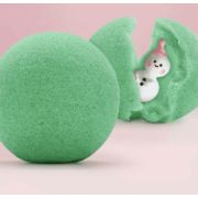 Бомбочка для ванны Чистое Счастье с игрушкой внутри, 110гр, снеговик