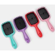 Расчёска массажная Queen Fair №21 прям-к 8,4*20,5±1см МИКС