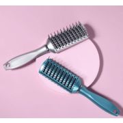 Расчёска массажная Queen Fair №2 прямоуг вентилир SMILE 5*22±1см МИКС