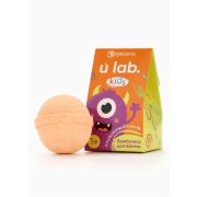 Детский бурлящий шар Ural Lab «Монстрики», аромат апельсиновый кексик 40гр.