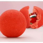 Бомбочка для ванны с игрушкой Чистое Счастье новогодний носок 130гр.