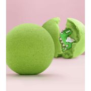 Бомбочка для ванны с игрушкой  внутри Чистое Счастье  динозавр 110гр.