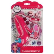 Набор косметики для девочек Милая Леди «Туфелька»: тени +блеск