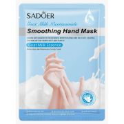 Маска для рук Sadoer увлажняющая с никотинамидом и молоком 35гр.