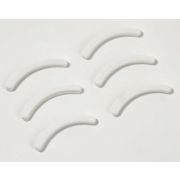 Сменные резинки к щипцам для ресниц Queen Fair 6шт. белые