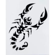 Татуировка на тело «Скорпион» 5,3*6,3см.