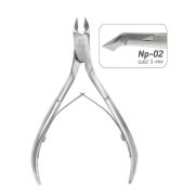 Кусачки маникюрные Cleola 2 пружины шаг 5мм. NP-02